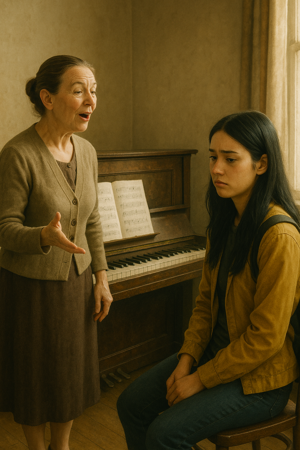 The vocal coach