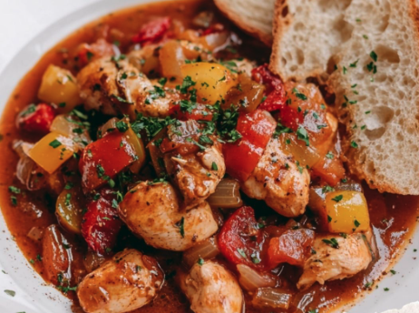 Poulet Basquaise