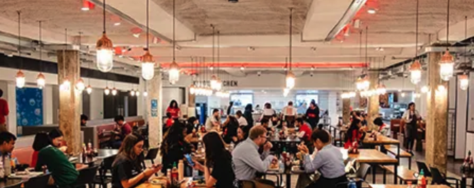 The student canteen
