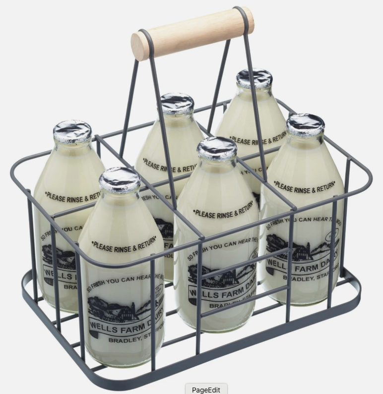 The rattle of milk bottles