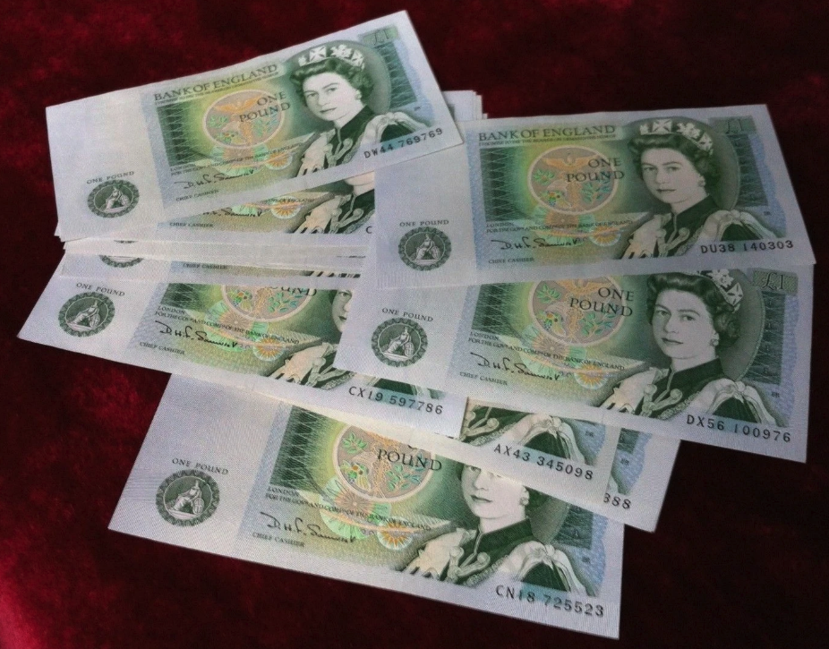 Pound notes