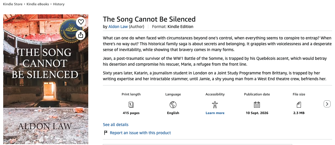Pre-Orders Open on Amazon